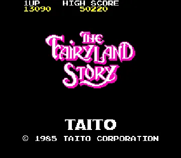 The FairyLand Story screen shot title